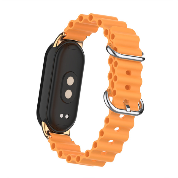 Ремешок Bingo Ocean для XIAOMI Mi Band 8 Светло-оранжевый