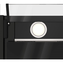 Кухонная вытяжка Elikor Sense Glass 60П-1000 229361 (черный/черное стекло)