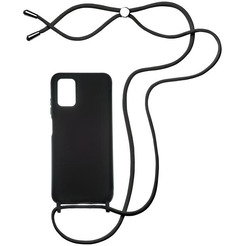 Бампер Bingo Lanyard для Samsung Galaxy A03s (черный)