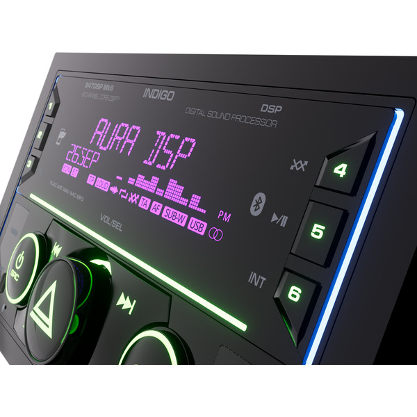 USB-магнитола Aura Indigo-847DSP MkII