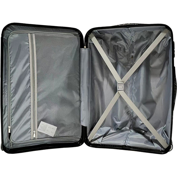 Чемодан DoubleW YF-PP02 с расширением (M, темно-зеленый)