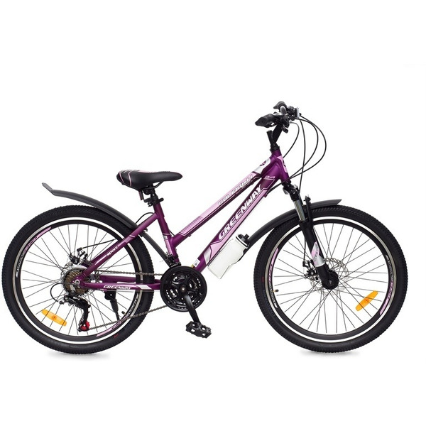 Велосипед Greenway Colibri-H 24 (фиолетовый/розовый)