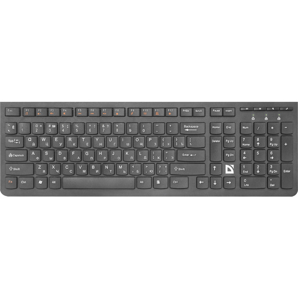 Беспроводная клавиатура Defender UltraMate SM-535 RU, черный