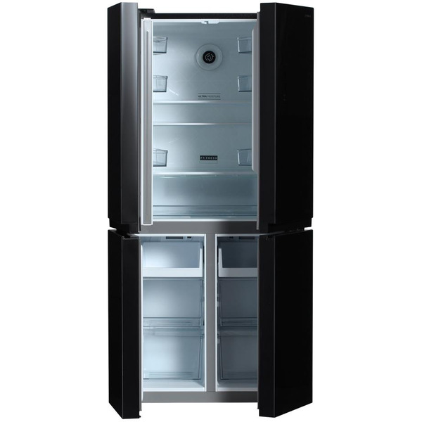 Холодильник Hyundai CM5005F (черное стекло)