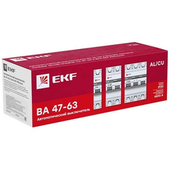 Выключатель автоматический EKF 3P 13А (C) 4,5kA ВА 47-63