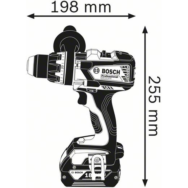 Дрель-шуруповерт Bosch GSR 18 VE-EC Professional (06019F1100)