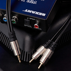 Кабель REXANT 3.5 мм - 2RCA 1.5м 17-4222