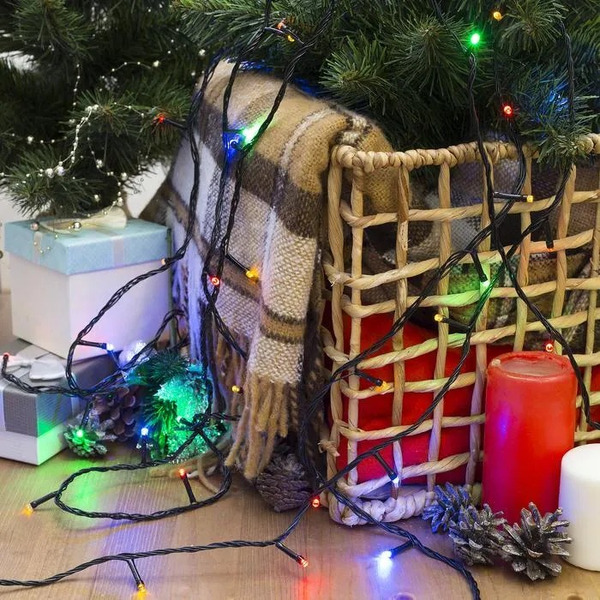 Светодиодная гирлянда Luazon Нить 3556811 (мульти)