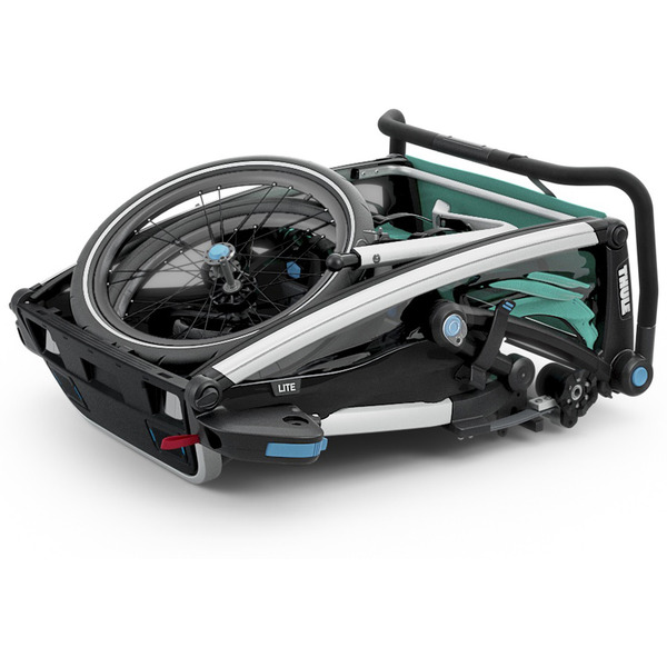 Коляска детская Thule Chariot Lite 2 10203007 Blue Grass/Black