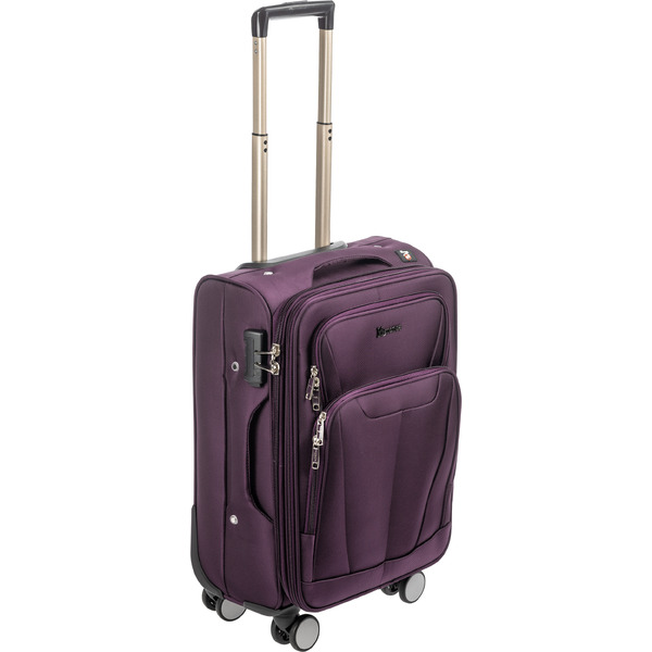 Чемодан MONZA 23014# (S, фиолетовый)
