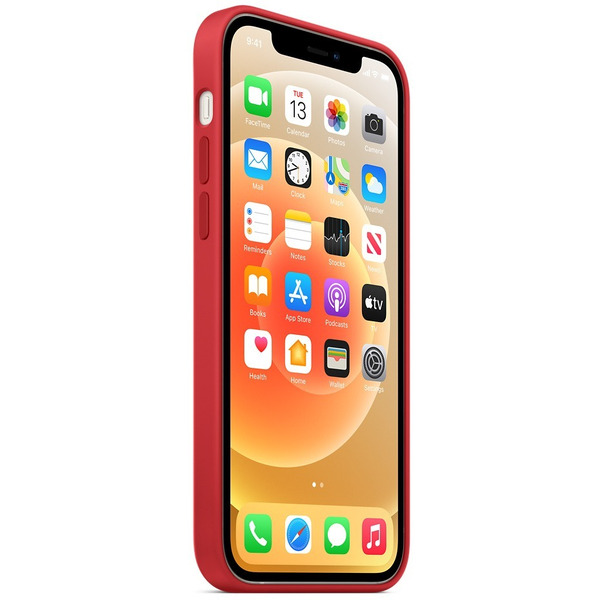 Бампер BINGO Silicone Case iPhone 12/12 Pro Красный