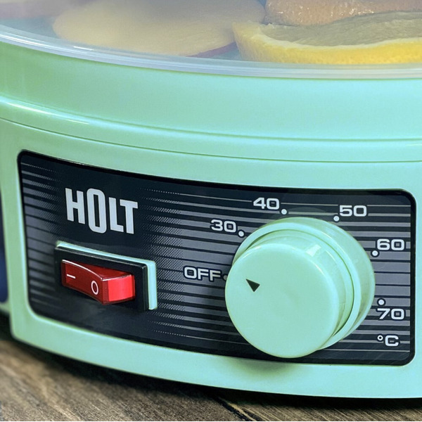 Сушилка для овощей и фруктов HOLT HT-FD-002 (бирюзовый)
