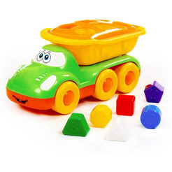 Сортер Полесье Самосвал логический Дружок 48363