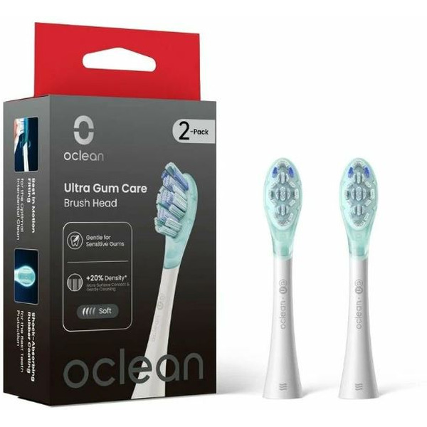 Набор сменных насадок для зубной щетки Oclean Ultra Gum Care UG03 ((белый)