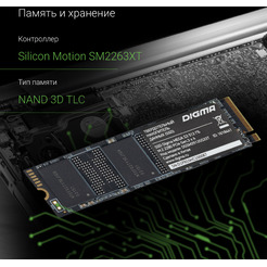 SSD Digma Mega S3 512GB DGSM3512GS33T