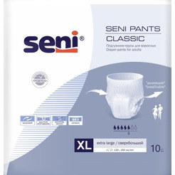 Трусы-подгузники для взрослых Seni Pants Classic Extra Large (10шт)