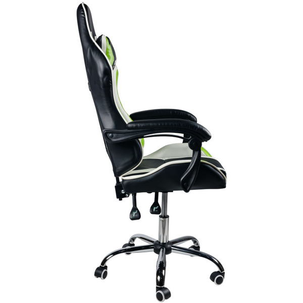 Игровое кресло Calviano Asti Ultimato (черный/белый/зеленый)