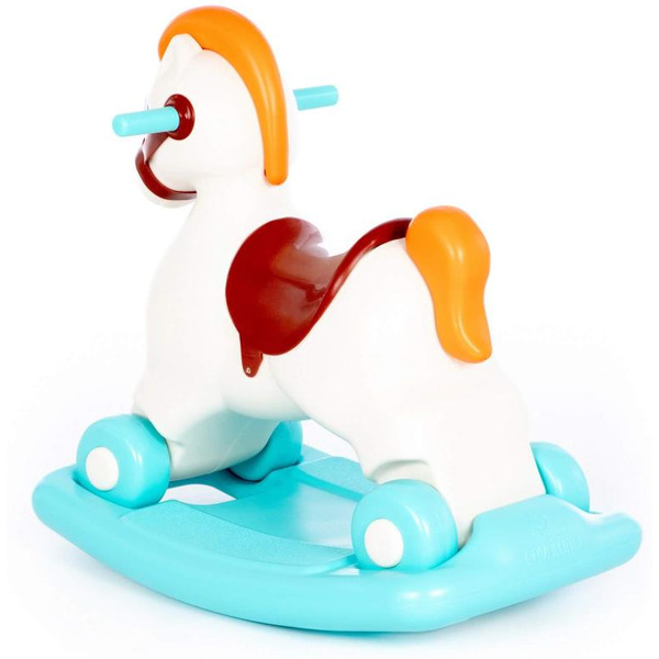 Каталка Полесье Пони сафари 96104 (бирюзовый)