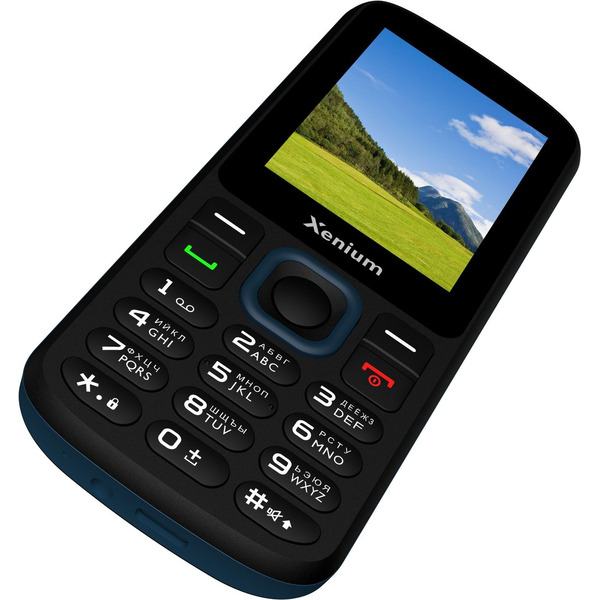 Кнопочный телефон Xenium L240 (черный)