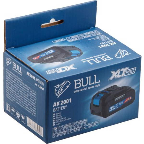 Аккумулятор Bull АК 2001 (18В/2 Ah)