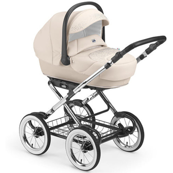 Универсальная коляска CAM Tris Linea Classy (3 в 1, бежевый)