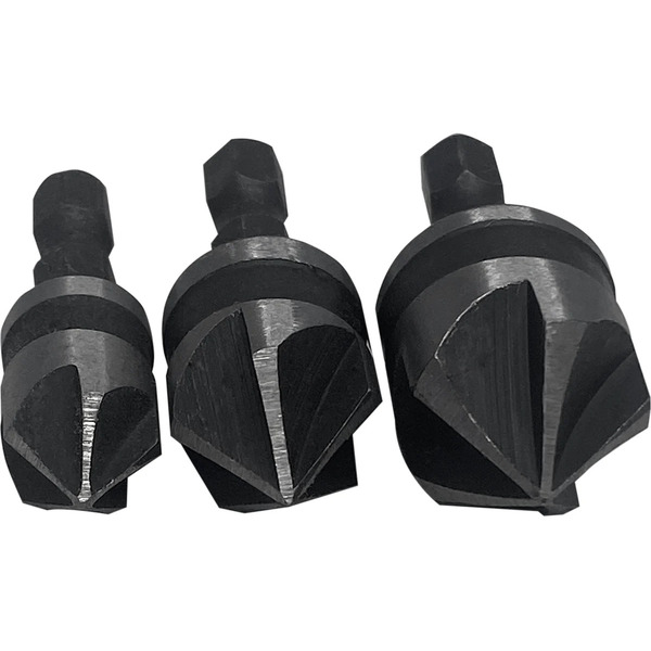 Набор зенкеров Vertex Tools 0987-12-16-19 (3шт)