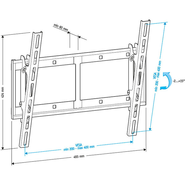 Кронштейн HOLDER LCD-T4609-B