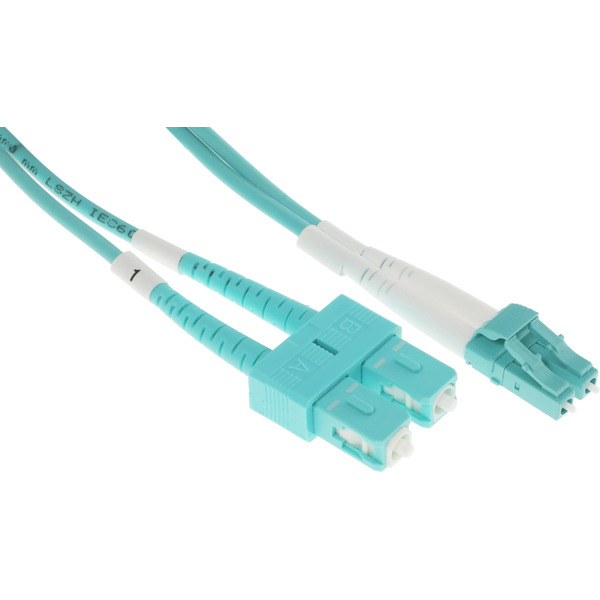 Кабель Lanmaster LAN-2LC-2SC/OM3-1.0