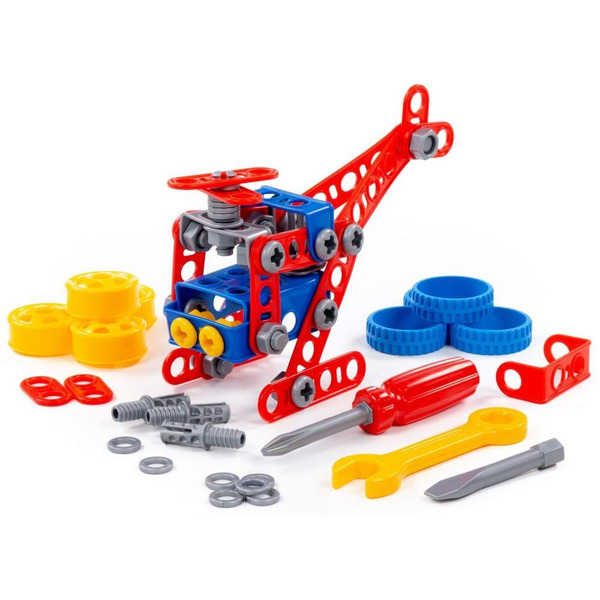 Конструктор Полесье Изобретатель (91 элемент) 72986