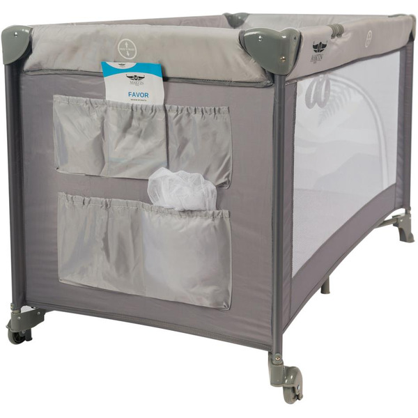 Манеж-кровать Martin Noir Favor (pamir grey)