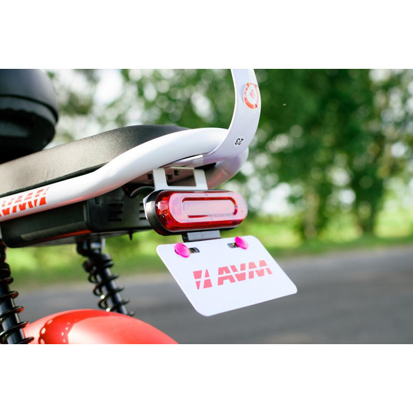 Электровелосипед AVM Delta Lite (красный)