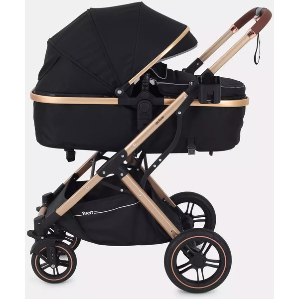 Детская универсальная коляска Rant Basic Pulsar Gold 2 в 1 RA160 (черный)