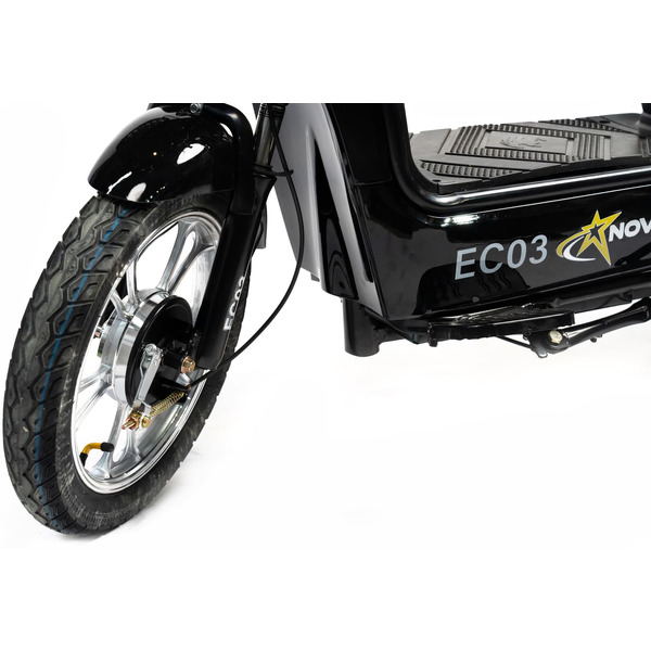 Электровелосипед NOVA EC-03 черный (без цепи)
