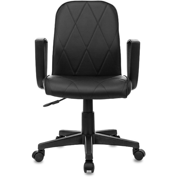 Кресло Бюрократ CH-327 (черный экокожа)