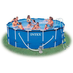 Каркасный бассейн Intex Metal Frame 28242NP (457x122 см)