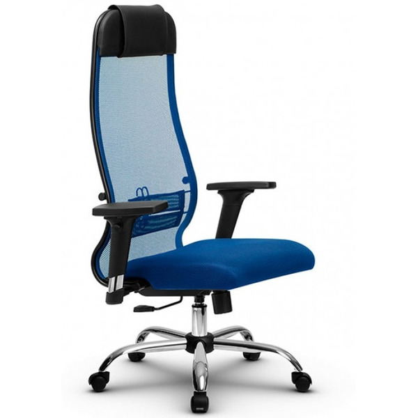 Кресло офисное МЕТТА B 1b 11/2D (18/2D CH) синий