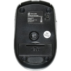 Мышь Oklick 635MB (черный/серебристый)