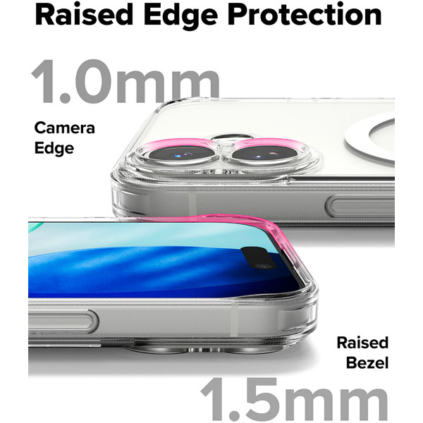Чехол Ringke FUSION MAGNETIC для iPhone 17 CLEAR