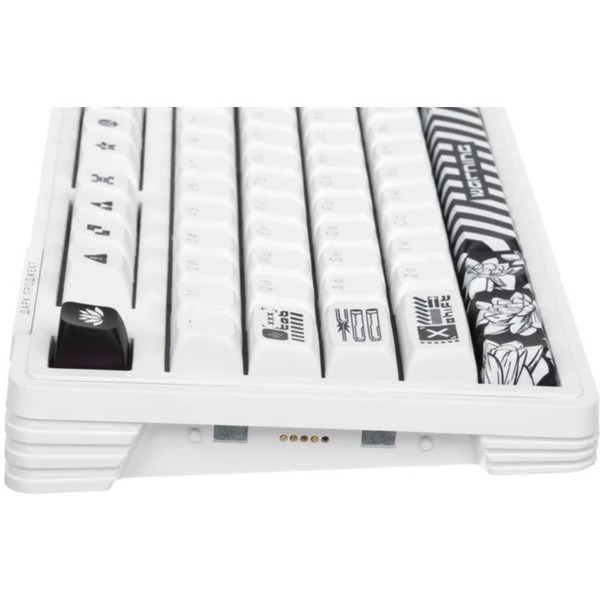 Клавиатура Дарк Проджект KD87A+Numpad (белый)