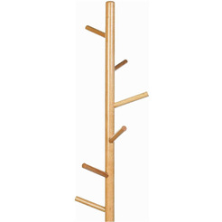 Вешалка Brabix Cr-1906 606440 (белый-бук)