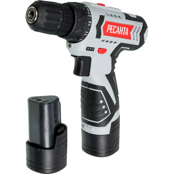 Дрель-шуруповерт Ресанта ДА-12-2ЛК (75/14/2)