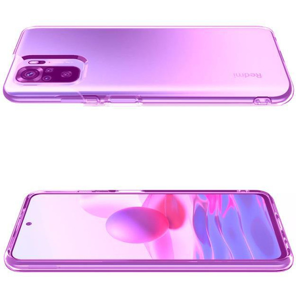 Бампер Bingo TPU 2.0mm для XIAOMI Redmi Note 10 Фиолетовый
