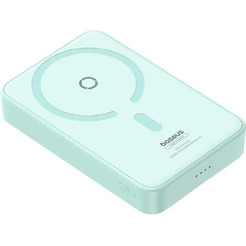 Внешний аккумулятор Baseus MagPro Magnetic Bracket Wireless Fast-Charging Power Bank 20W 5000mAh (мятный)