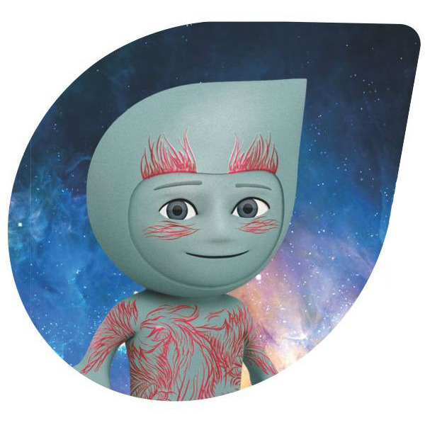 Брелок сувенирный 5 ЭЛЕМЕНТ Дракс Разрушитель №10