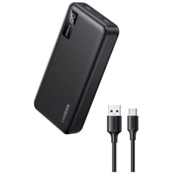 Внешний аккумулятор Ugreen PB312-25683 20000mAh (серый)