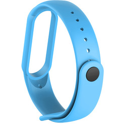 Ремешок Bingo Silicone для XIAOMI Mi Band 5/6/7 Голубой