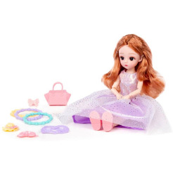 Кукла Полесье Даша в бальном платье + аксессуары (8 элементов) (в коробке №2) 2932