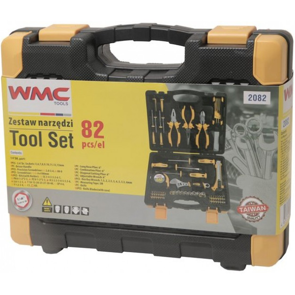 Универсальный набор инструментов WMC Tools 2082 82 предмета