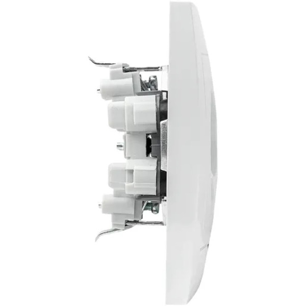 Розетка EKF Валенсия 2-местная (10А, белый)