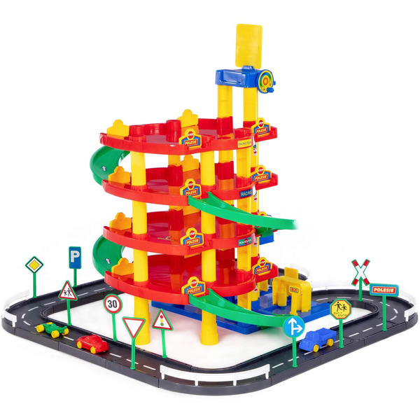 Паркинг Полесье Паркинг 5-уровневый с дорогой и автомобилями 38104